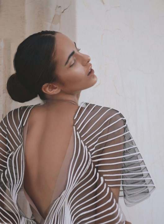 Look 1 — coastal set