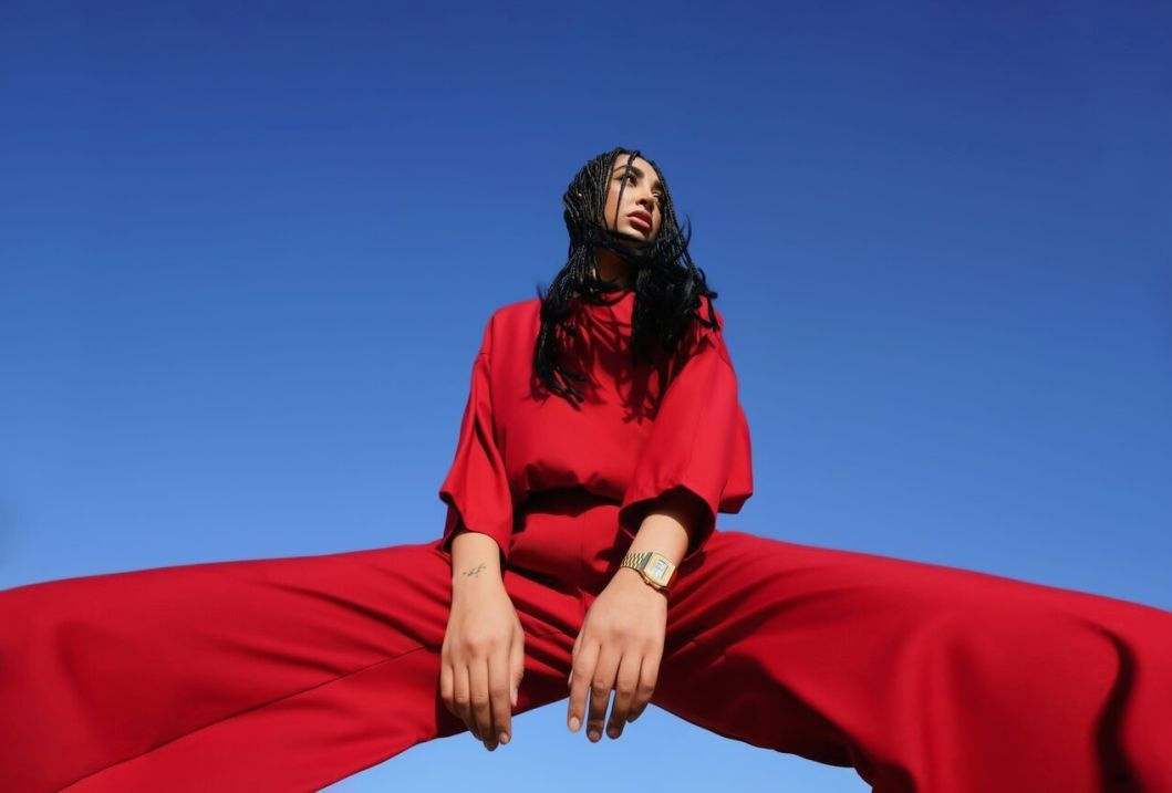 Look 2 — relaxed tailoring